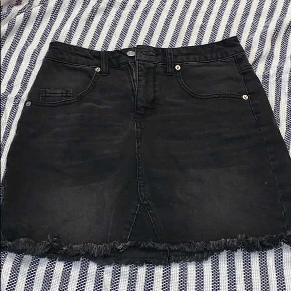 denim skirt target